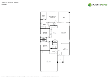 Floor plan 1 for 18064 W Carlota Ln