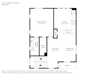 Floor plan 2 for 181 Almond Ridge Pl