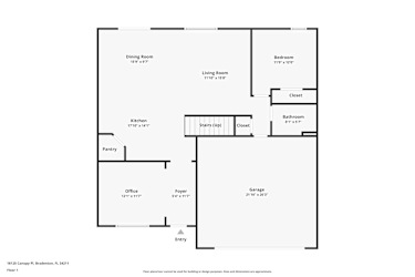 Floor plan 1 for 18125 Canopy Pl