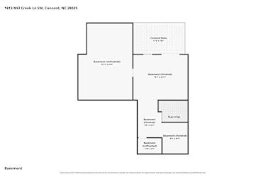 Floor plan 3 for 1813 Mill Creek Ln SW