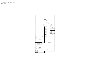 Floor plan 1 for 1816 N 38th Ave