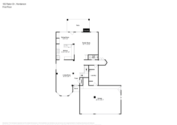 Floor plan 1 for 182 Raton Dr
