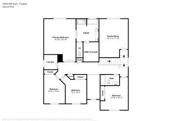 Floor plan 2 for 18209 80th Ave E