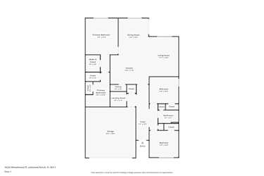 Floor plan 1 for 18224 Wheathouse Pl