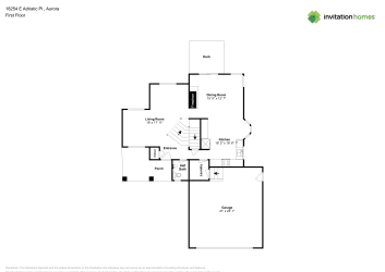 Floor plan 2 for 18254 E Adriatic Pl