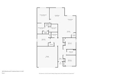 Floor plan 1 for 18318 Wheathouse Pl