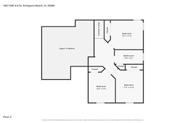 Floor plan 2 for 1837 NW 3rd St
