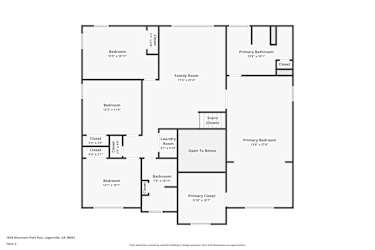 Floor plan 2 for 1838 Mountain Park Run