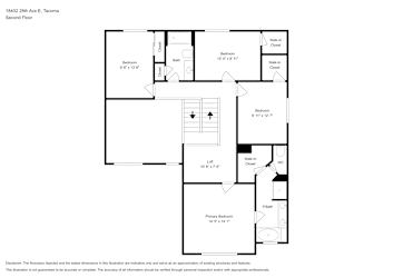 Floor plan 2 for 18402 28th Ave E