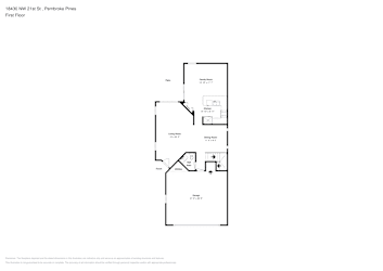 Floor plan 1 for 18430 NW 21st St