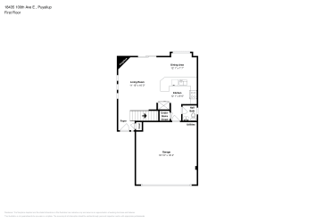 Floor plan 1 for 18435 100th Ave E