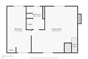 Floor plan 2 for 1849 S Salida Cir