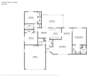 Floor plan 1 for 1856 Edith St NE