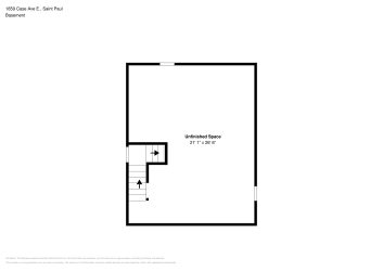 Floor plan 1 for 1859 Case Ave E