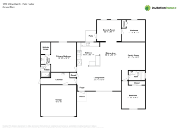Floor plan 1 for 1860 Willow Oak Dr