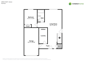 Floor plan 1 for 18679 E 45th Pl