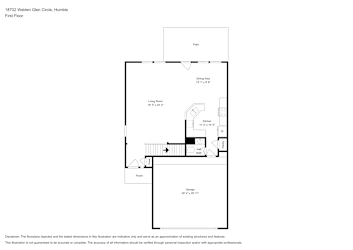 Floor plan 1 for 18702 Walden Glen Cir