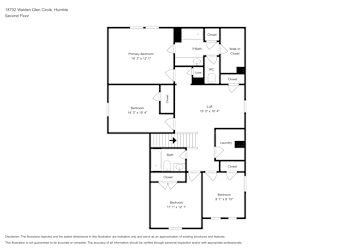 Floor plan 2 for 18702 Walden Glen Cir