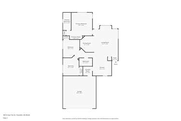 Floor plan 1 for 1872 E San Tan St