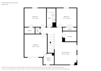 Floor plan 2 for 18739 Faustina Wy