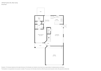 Floor plan 1 for 18739 Faustina Wy