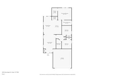 Floor plan 1 for 18742 Dennington Dr