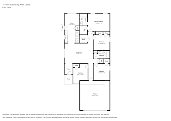 Floor plan 1 for 18767 Faustina Wy