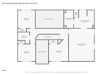 Floor plan 2 for 1879 Eveningside Way NW