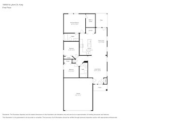 Floor plan 1 for 18806 N Lyford Dr