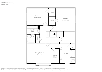 Floor plan 2 for 18807 N Lyford Dr