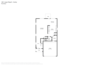 Floor plan 1 for 18811 Jasper Ridge Dr