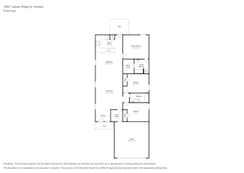 Floor plan 1 for 18827 Jasper Ridge Dr