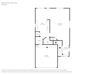Floor plan 1 for 18835 Orvieto Ct