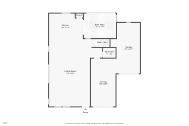 Floor plan 3 for 18908 W Reade Ave