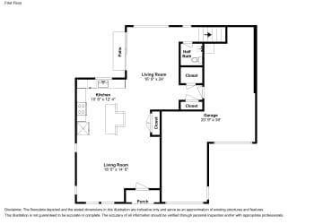 Floor plan 3 for 18919 W Pasadena Ave