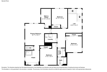 Floor plan 4 for 18919 W Pasadena Ave