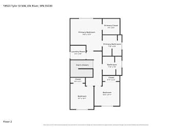 Floor plan 3 for 18923 Tyler St NW