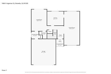 Floor plan 1 for 18931 Ingomar St