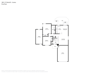 Floor plan 2 for 19011 E Oxford Dr