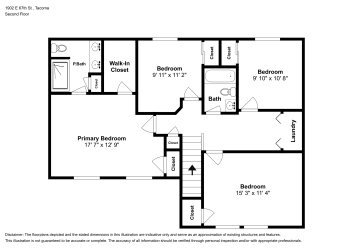 Floor plan 2 for 1902 E 67th St