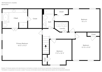Floor plan 3 for 1902 Rockbrook Ct