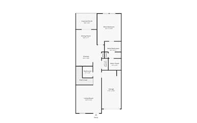 Floor plan 1 for 1907 Commerce Dr