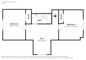 Floor plan 3 for 19105 76th Avenue Ct E