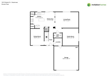 Floor plan 1 for 1912 Peridot Cir