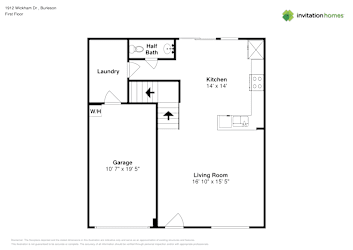 Floor plan 1 for 1912 Wickham Dr