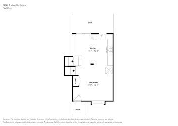 Floor plan 2 for 19126 E Milan Cir