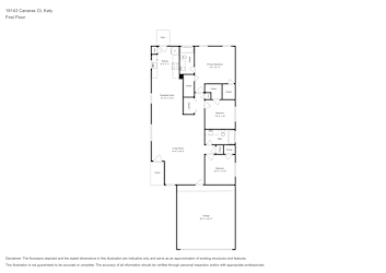 Floor plan 1 for 19143 Canaras Ct
