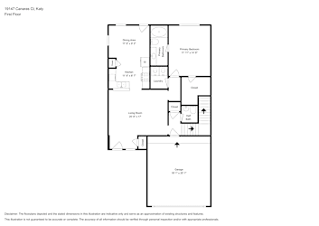 Floor plan 1 for 19147 Canaras Ct