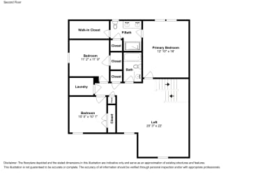 Floor plan 2 for 1924 Cherry Bark Ln