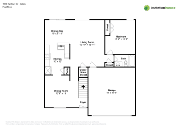Floor plan 1 for 1930 Eastway Dr